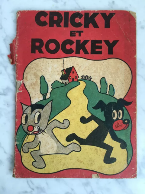 Die Aventures Heroische Cricky Und Rockey Robert Rigot Editions R.touret 1934