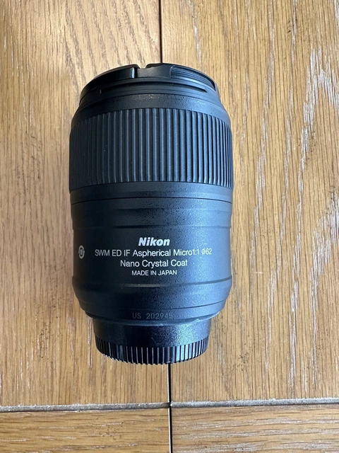 Near Mint Nikon AF-S FX Micro-NIKKOR  60mm f/2.8G ED Macro Lens. Perfect !!! 2