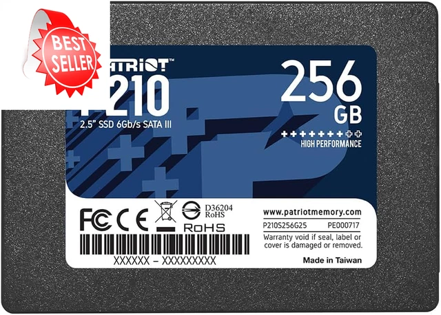 Patriot P210 Sata 3 512gb Ssd 2.5 Inch 2 Patriot P210 512GB 2.5