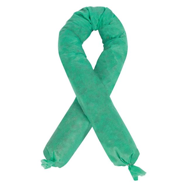 CONDOR 35ZR56 Absorb Sock,Chemical, Hazmat,4 ft. L,PK4