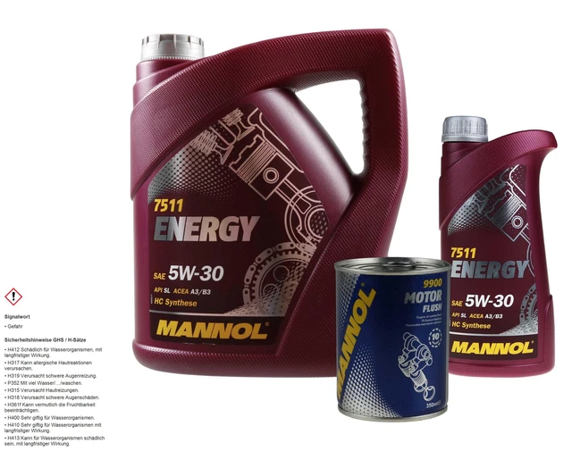 5L Olio Motore MANNOL Energia 5W-30 1x
