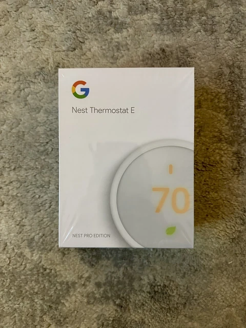 Google Nest Thermostat E - White (T4000ES)