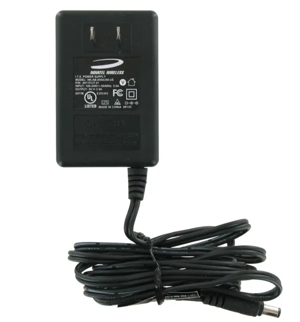 Novatel T1114 Router Charger / AC Power Supply - 5V, 3.5A, with 6ft Cord