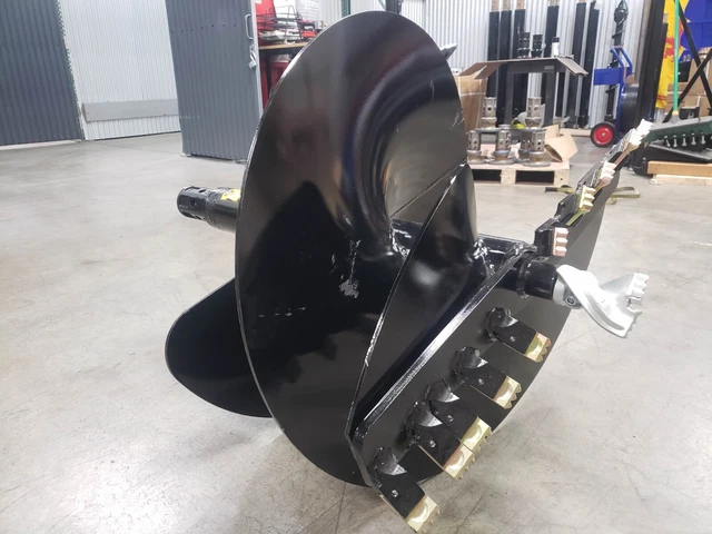 Auger Bit - 36" Diameter - 2" Hex - Tungsten Carbide Teeth & Pilots