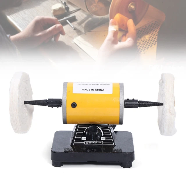 PRO JEWELRY BENCH Polisher Bench Lathe Polishing Buffing Machine Buffer