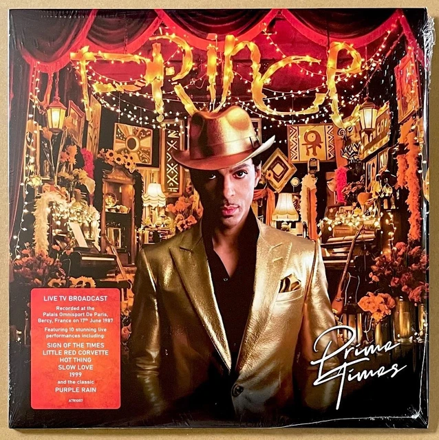 PRINCE 1987 LIVE Album Prime Timez TV Broadcast Sound Source LP