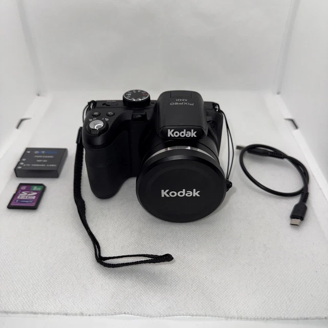 KODAK AZ421-BK PIXPRO AZ421 Bridge Digital Camera - 16MP 42X Optical