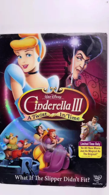 Cinderella III: A Twist in Time (DVD, 2007)