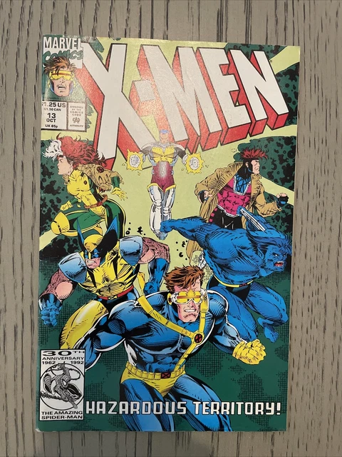 X-Men Vol 2 Issue #13 Hazardous Territory! Marvel Comics Oct 1992 Cyclops Hazard