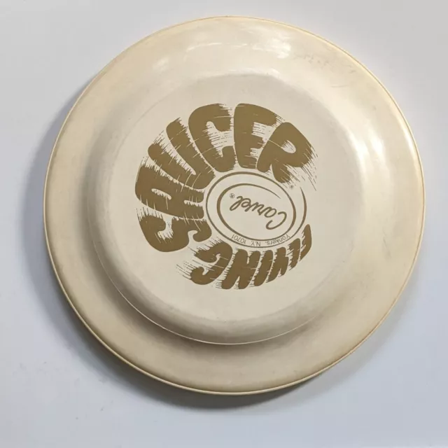 Vintage 1984 Carvel Ice Cream Yonkers NY Fying Saucer Frisbee 9.25" Diameter 2