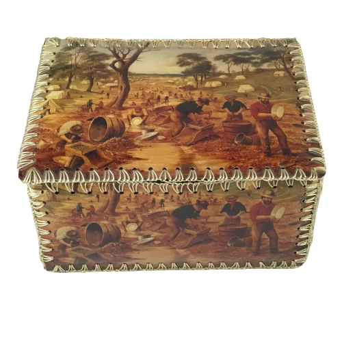 Vintage Australiana Sewing Box