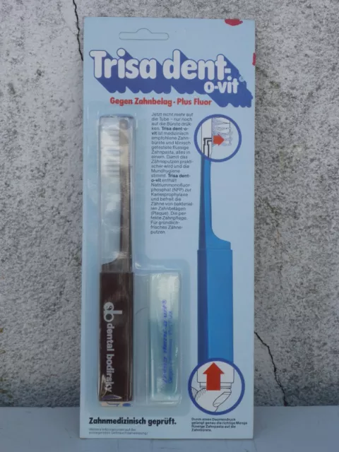 Antiguo Cepillo de Dientes En Emb.orig Retro Vintage Culto Colector De