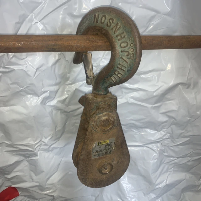 Drh / Johnson Sb3S4Bh Snatch Block “3 Ton”