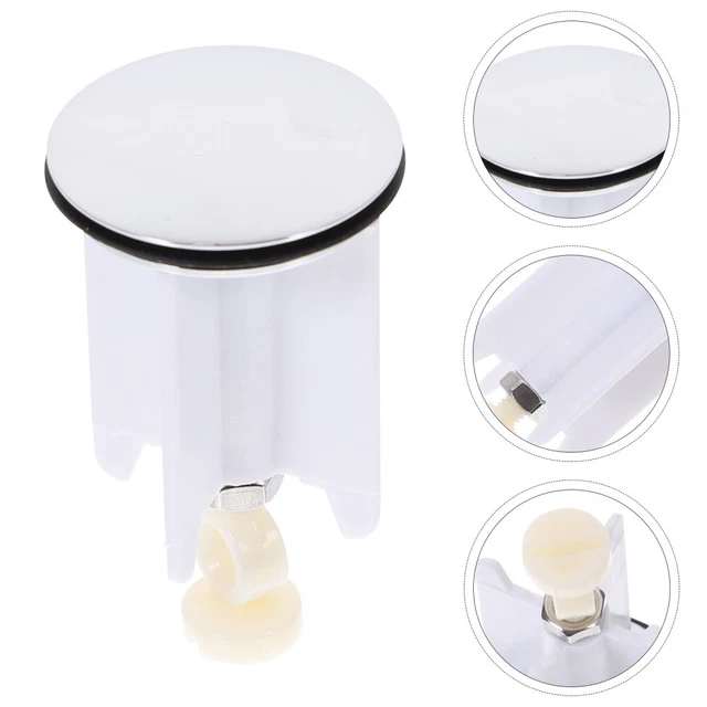 3 Bouchons D'Évier Caoutchouc - Anti-fuites Cuisine/Salle De