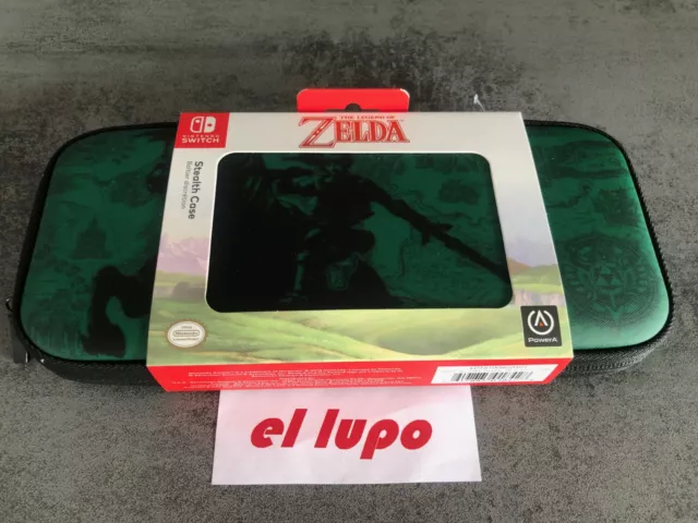 Housse Console Switch Nintendo The Legend Of Zelda Edition Neuf Stealth Case