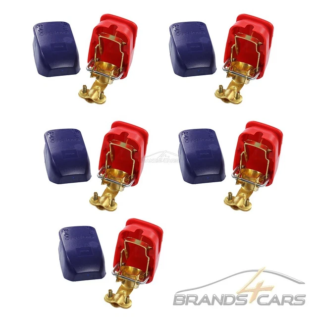 10x MORSETTO BATTERIA BATTERIA MORSETTO A POLO CONNETTORI RAPIDI