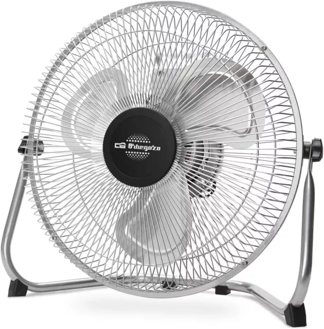 Ventilatore Da Pavimento Portatile Ventro Forte Industriale A 3 Lame In Metallo