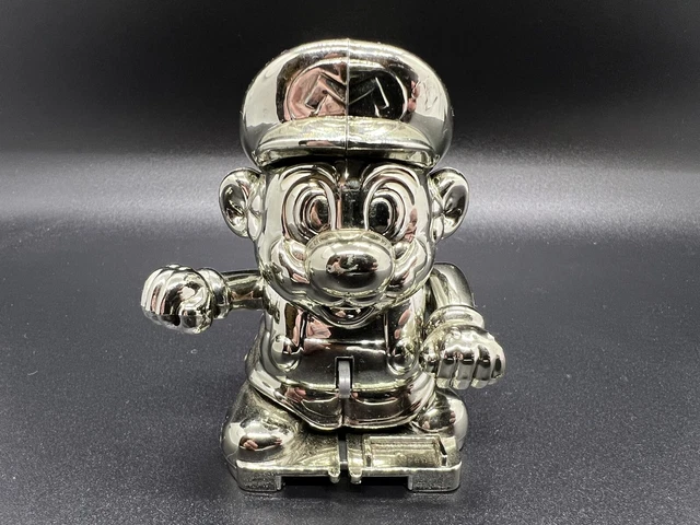 Rareware Mario Model VINTAGE MARIO 64 Figure Metal Mario MM-04 Bandai Model Figure Toy ...