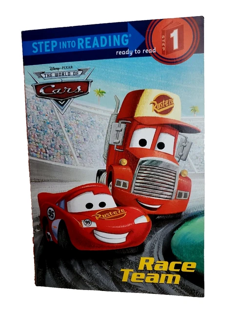 Disney Cars Book Race Team RH Disney Step into Reading Paperback