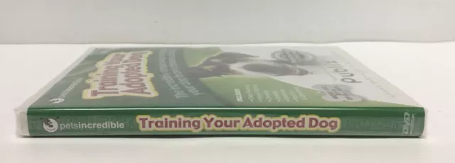 Training Your Adopted Dog DVD Pet Video 2006 Petsincredible SEALED 3