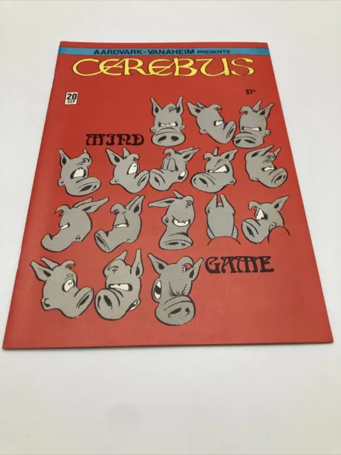 Cerebus the Aardvark Comic Book #20 AV 1980 Dave Sim Vanaheim