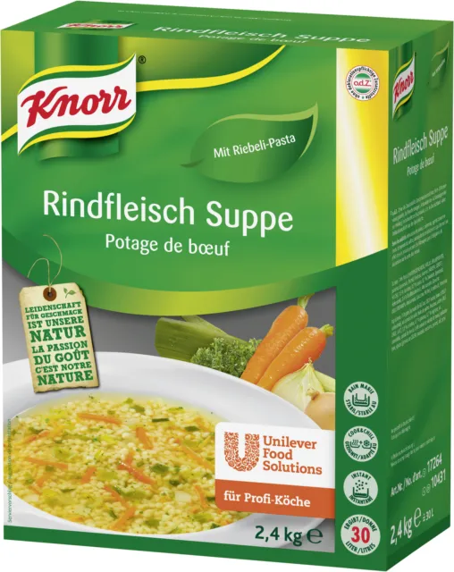 Knorr Soupe de Boeuf Avec Riebeli
