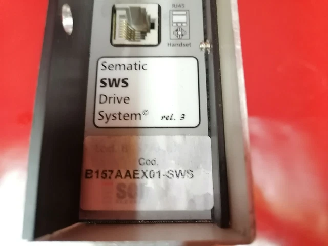 SDS DC-PWM SEMATIC DC-PWM Encoder Drive System Cod.B157AAEX01-SWS EUR ...