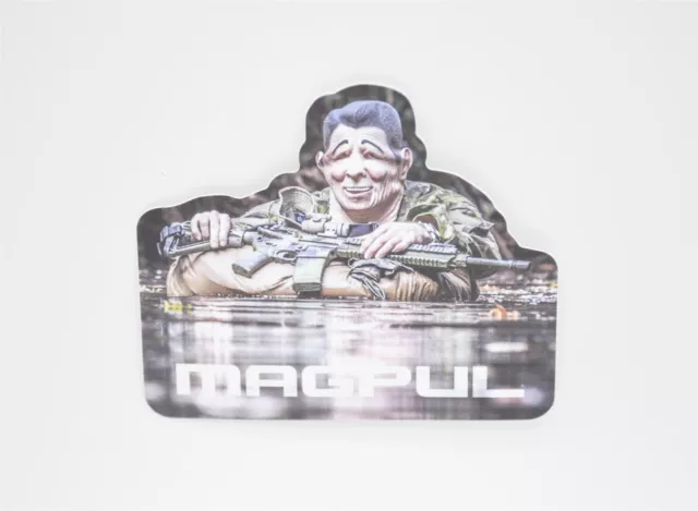 Magpul "Ronald Reagan" Logo Sticker/Logo Decal Mapul Sling Shot Show 2023 Rare