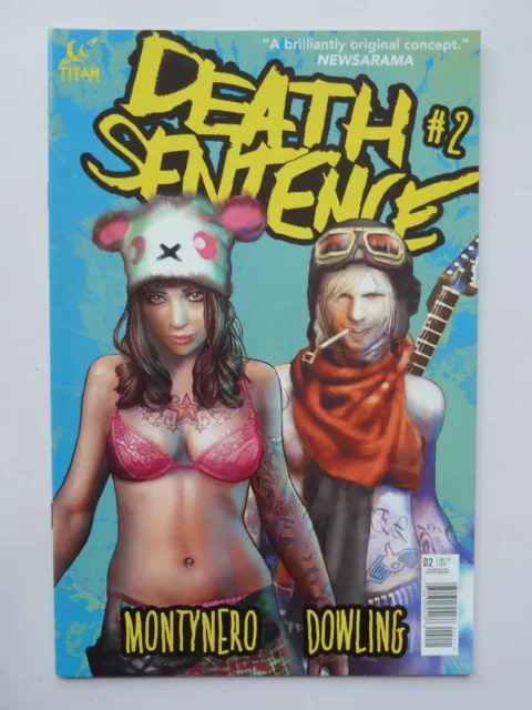 Death Sentence #2 - 1st Printing Titan Comics December 2013 VF- 7.5