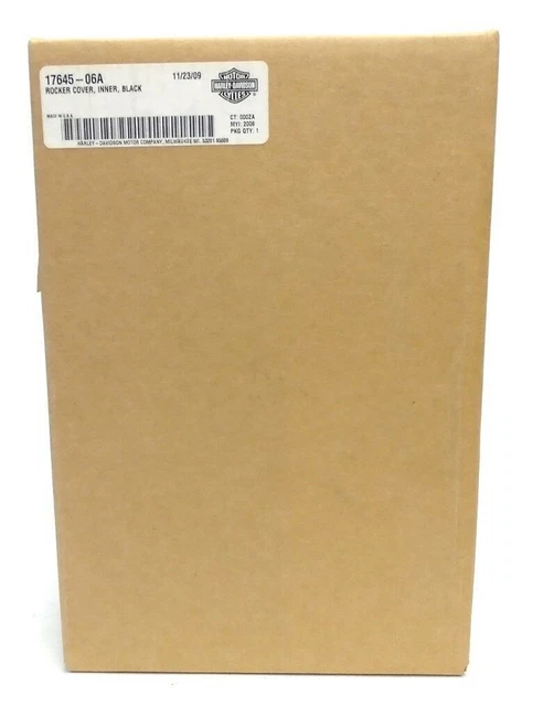 HARLEYDAVIDSON ROCKER COVER, Inner, Black Part Number 1764506A £