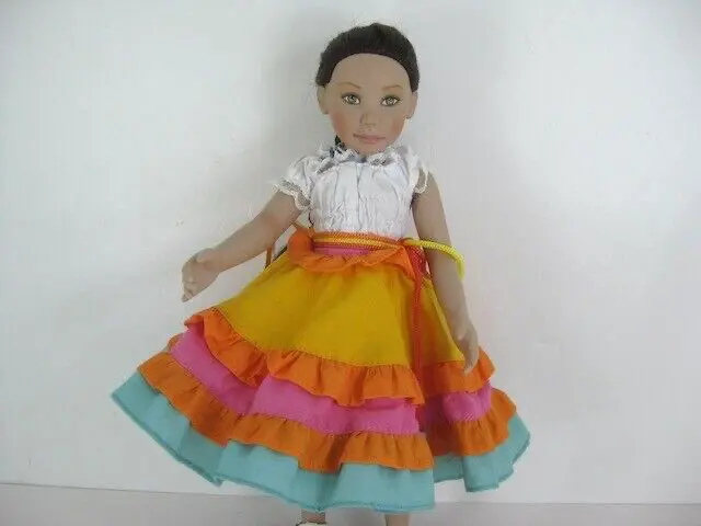 Leeann Doll By Denis Bastien In Cinco De Mayo Outfit