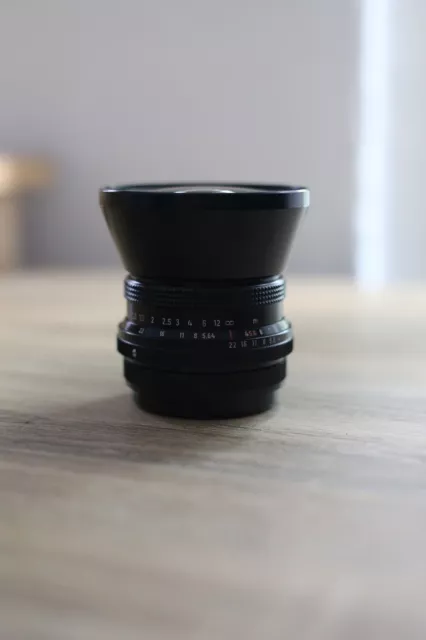 Pentacon Six Carl Zeiss Jena Flektogon 4/50 red MC Objektiv