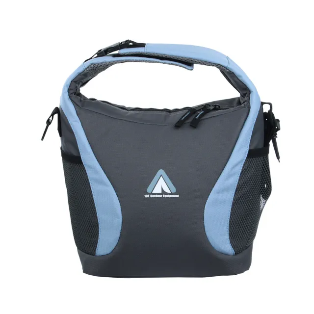 Fridgo Bag bolsa de refrigeración 10 L pasiva bolsa de picnic antracita/azul