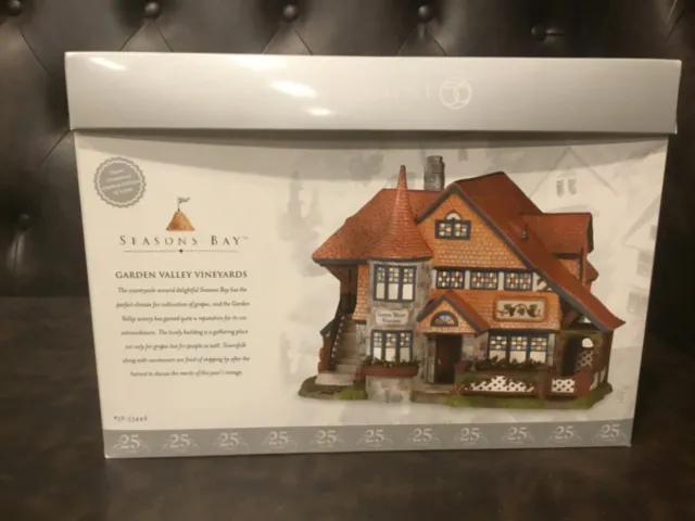 Dept 56 Seasons Bay GARDEN VALLEY VINEYARDS #0905/5,600 Limited Edition 56.53446