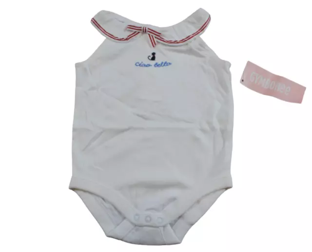 Gymboree Venice Sweetie Ciao Bella Bodysuit Baby Girls Size 0-3 months NWT 2011