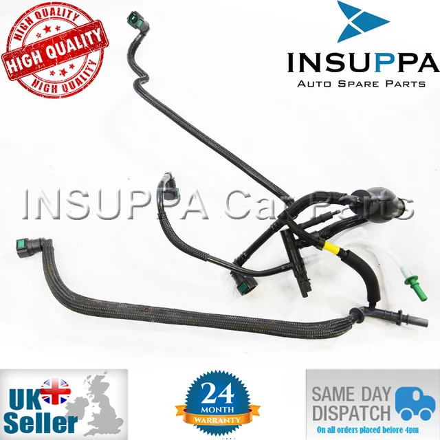 Tuyau Carburant Renforcé 22mm Diamètre Intérieur - 6mm épaisseur - 0.6m Longueur - Résistant Essence Diesel Huile - 2MPa Pression