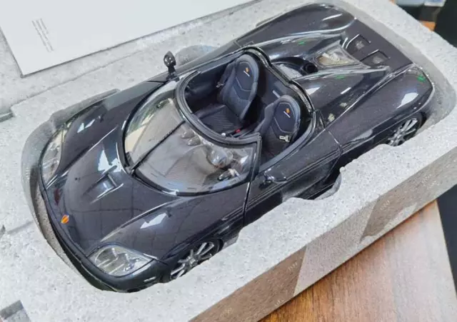 AUTOart 1/18 Koenigsegg CCX Diecast Model Car Toy Gifts Collection Display Black