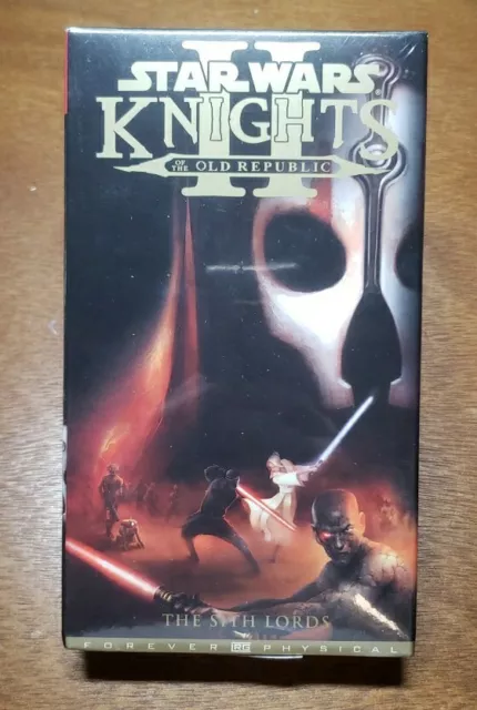 Interruptor VHS Star Wars Knights Old Republic II Sith Lords de ejecución limitada nuevo Pax West