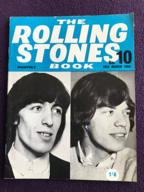 Original THE ROLLING STONES BOOK MONTHLY Magazine No.10 March 1965