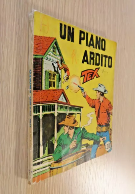 Tex Spillato Prima Edizione Aut.478 N.20 Un Piano Ardito Con Strillo 100 Pagine▓