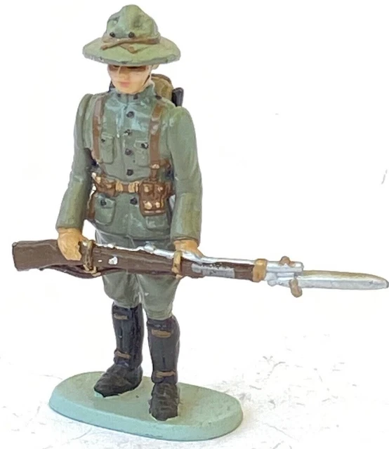 Lot De 20 Soldats De Plomb Hachette – 1ère Guerre Mondiale, Échelle 1:32 (60mm)