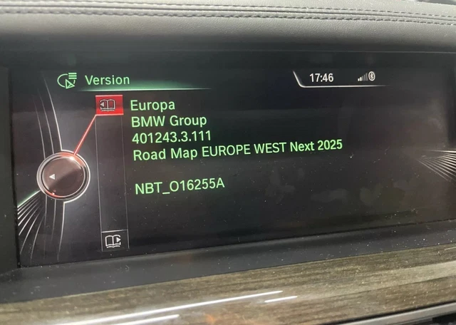 Genuine BMW & MINI West & East Europe Premium 2025-2 Map Update + FSC Code