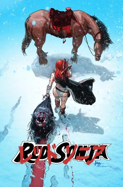 Red Sonja: Death And The Devil #2 – Rudy AO Virgin Variant (NYCC 2024 Limited To 400) With COA