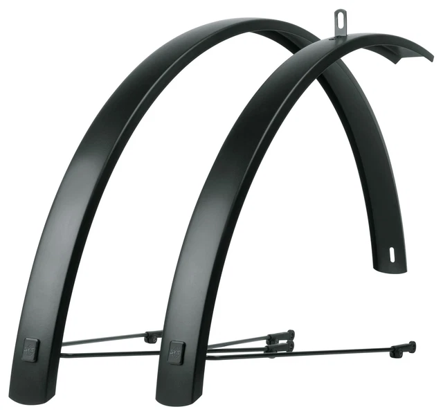 SKS Edge AL Schutzblech - 28 Zoll - schwarz 46 mm