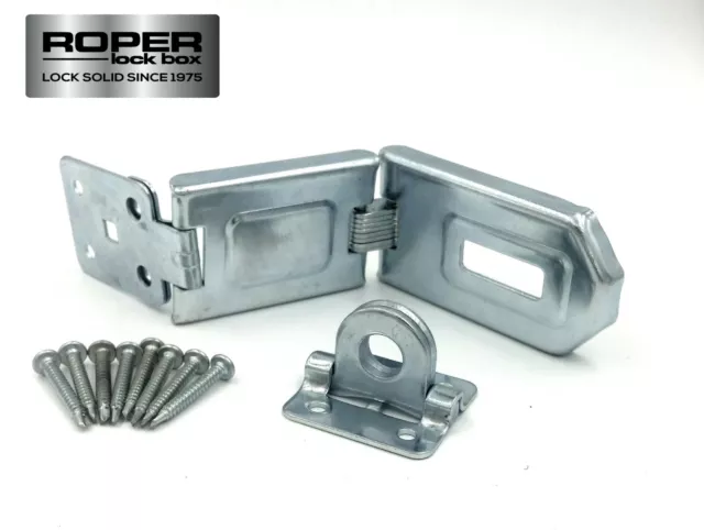 6 1/4" Single-Hinged Hasp - FAST SHIP