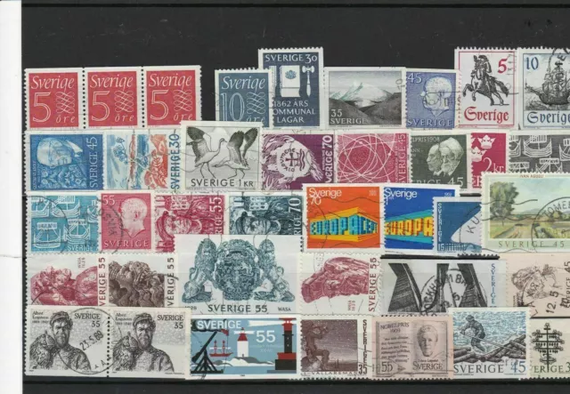sweden stamps ref 16164