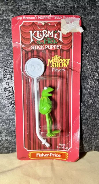 Fisher-Price The Muppet Show Players Kermit the Frog  1979
