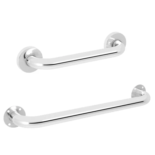 Bath Safety Support Handle Grab Side Rail Bathroom Suction Grip Tub Shower Bar