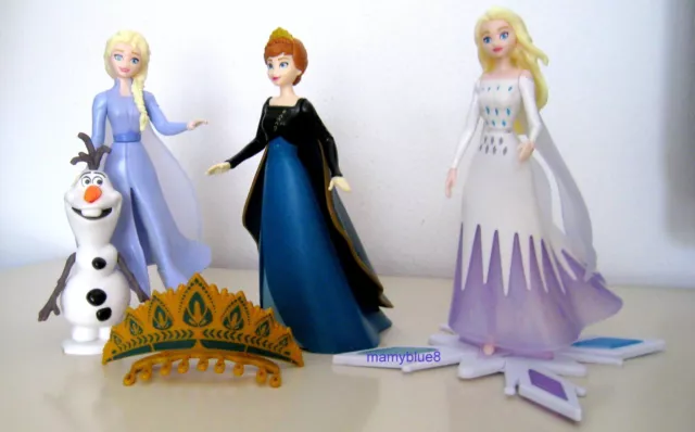 Kinder Maxi It 2023  Set Completo Disney Frozen Vdf 01 02 03 - 3 Cartine 3Cards