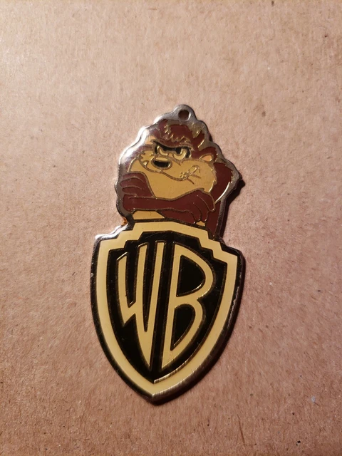VINTAGE 1993 TASMANIAN Devil Warner Brothers Looney Toons Key Chain £3.